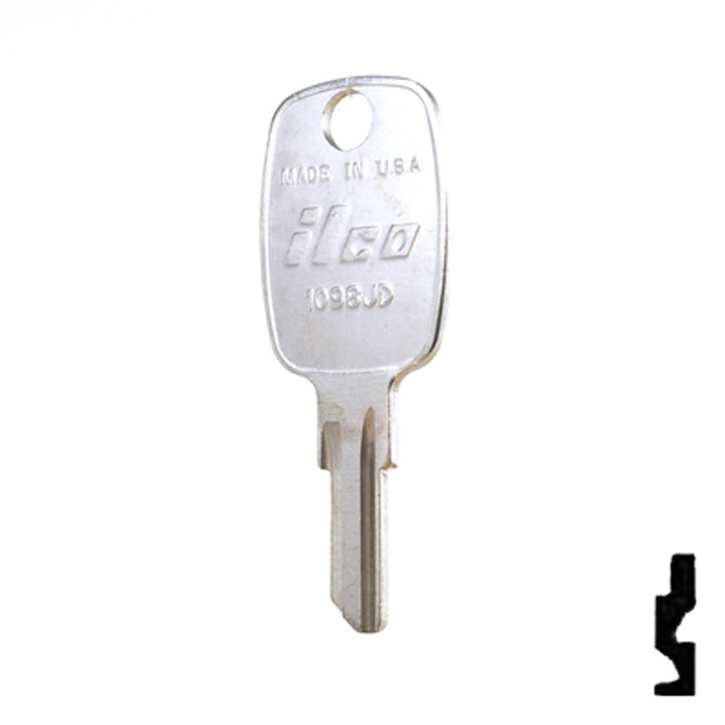 1098JD John Deere Key Equipment Key Ilco