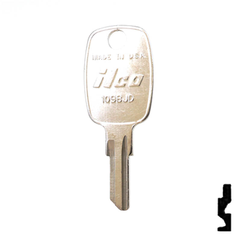 1098JD John Deere Key Equipment Key Ilco