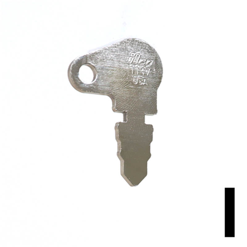 1147 Yard Tractor, Equipment Key Equipment Key Ilco