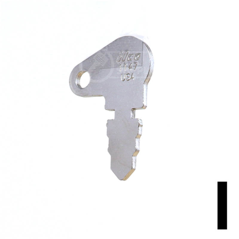 1147 Yard Tractor, Equipment Key Equipment Key Ilco
