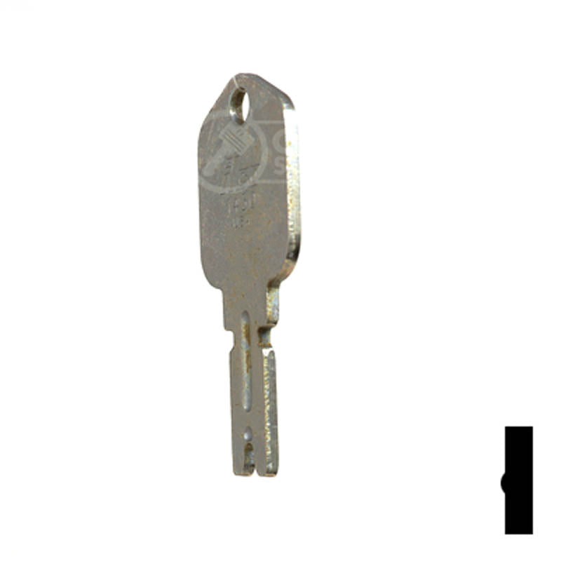 1430 Clark, Yale Fork Lift Key Equipment Key Ilco