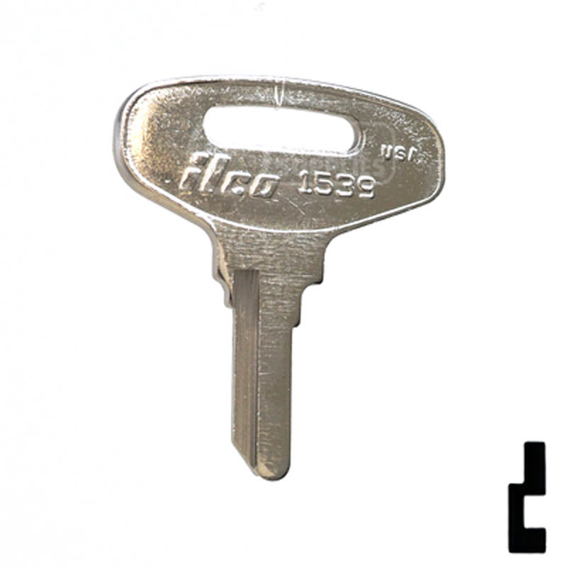 1539 Kubota Tractor Key Equipment Key Ilco