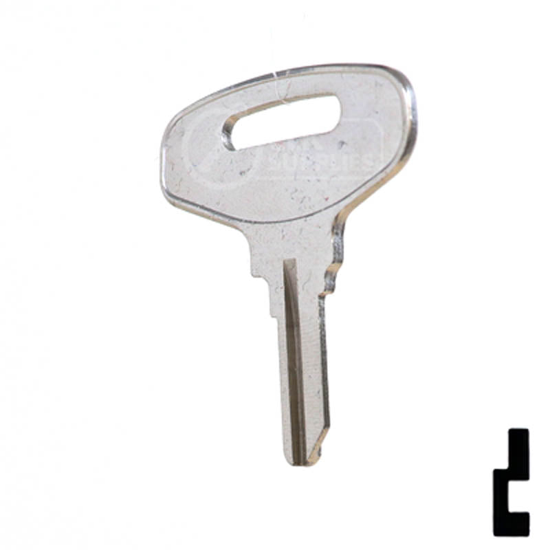1539 Kubota Tractor Key Equipment Key Ilco