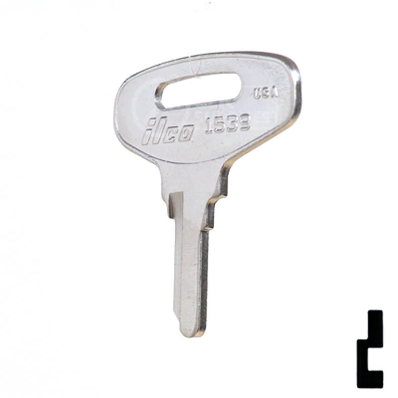1539 Kubota Tractor Key Equipment Key Ilco