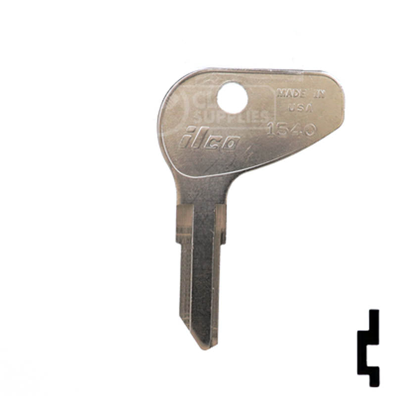 1540 Kubota Tractor Key Equipment Key Ilco