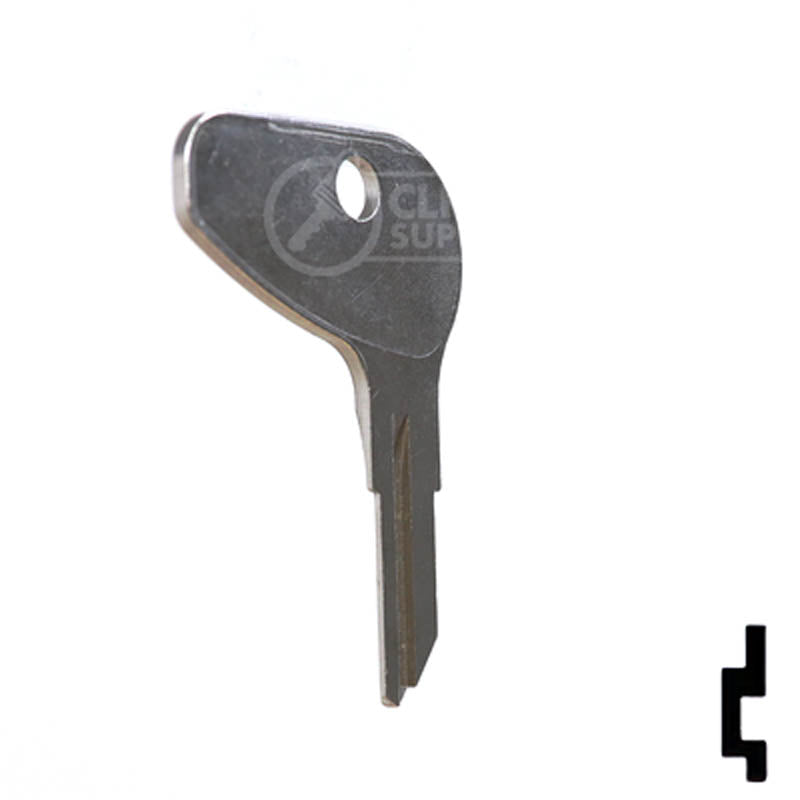 1540 Kubota Tractor Key Equipment Key Ilco