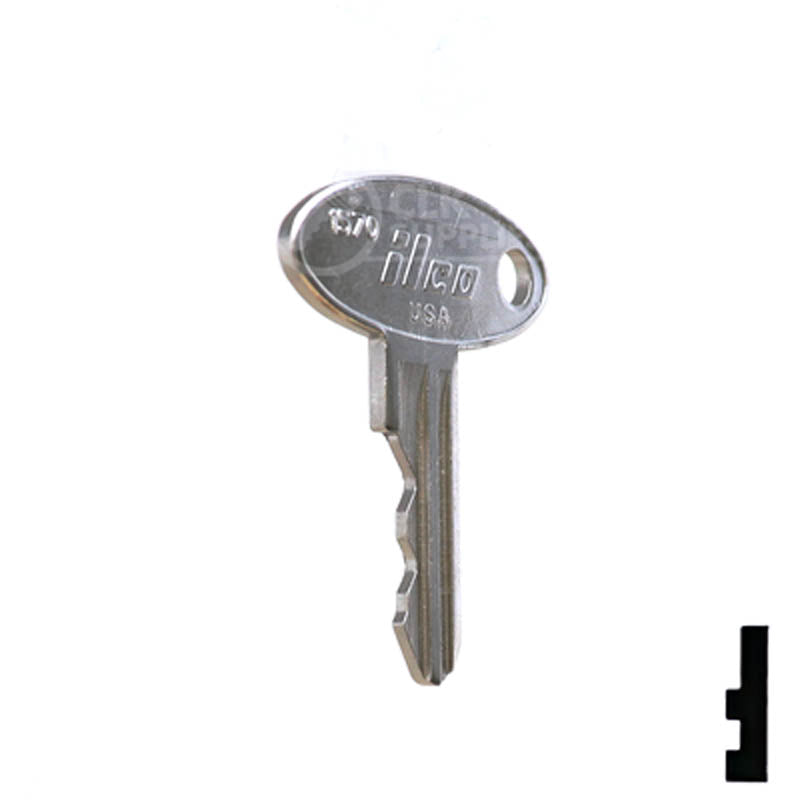 1570 Ford Tractor Key Equipment Key Ilco