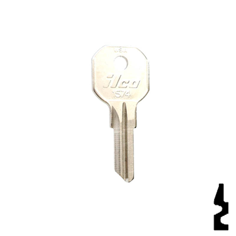 1574 Equipment Key Equipment Key Ilco