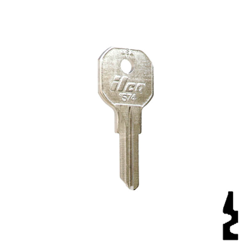 1574 Equipment Key Equipment Key Ilco