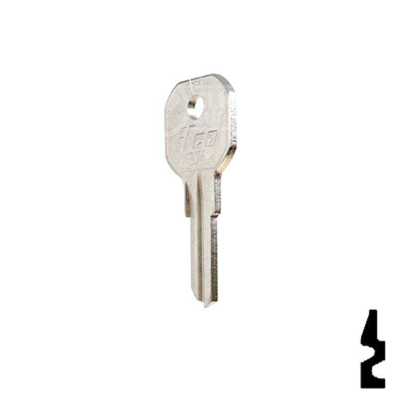 1574 Equipment Key Equipment Key Ilco