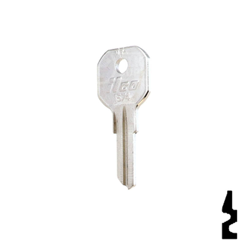 1574 Equipment Key Equipment Key Ilco
