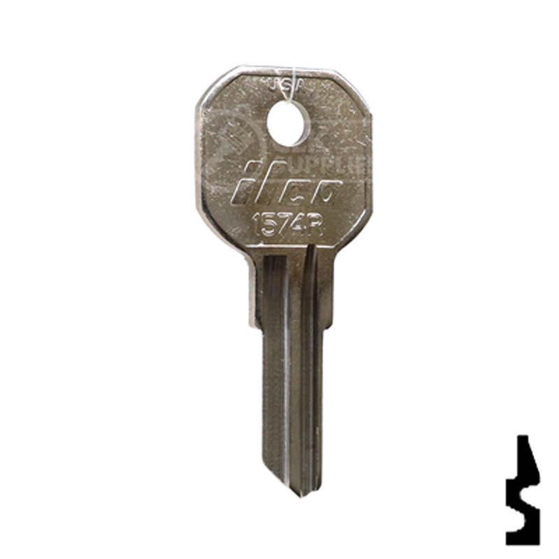 1574R Equipment Key Equipment Key Ilco