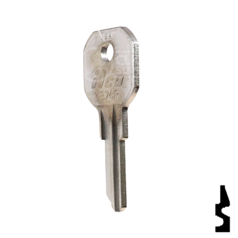 1574R Equipment Key Equipment Key Ilco