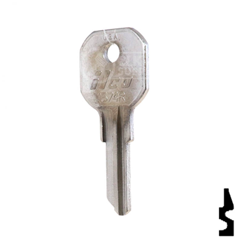 1574R Equipment Key Equipment Key Ilco