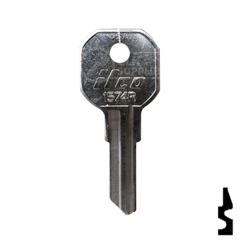 1574R Equipment Key Equipment Key Ilco