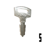 1583 Fork Lift Key Equipment Key Ilco