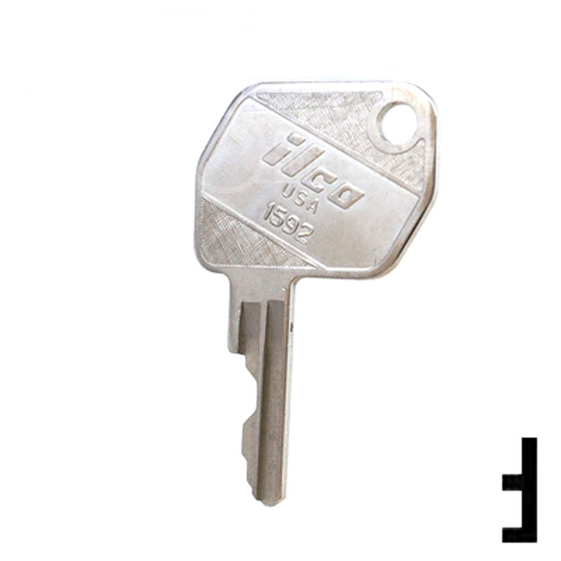 1592 Ford Tractor Key Equipment Key Ilco