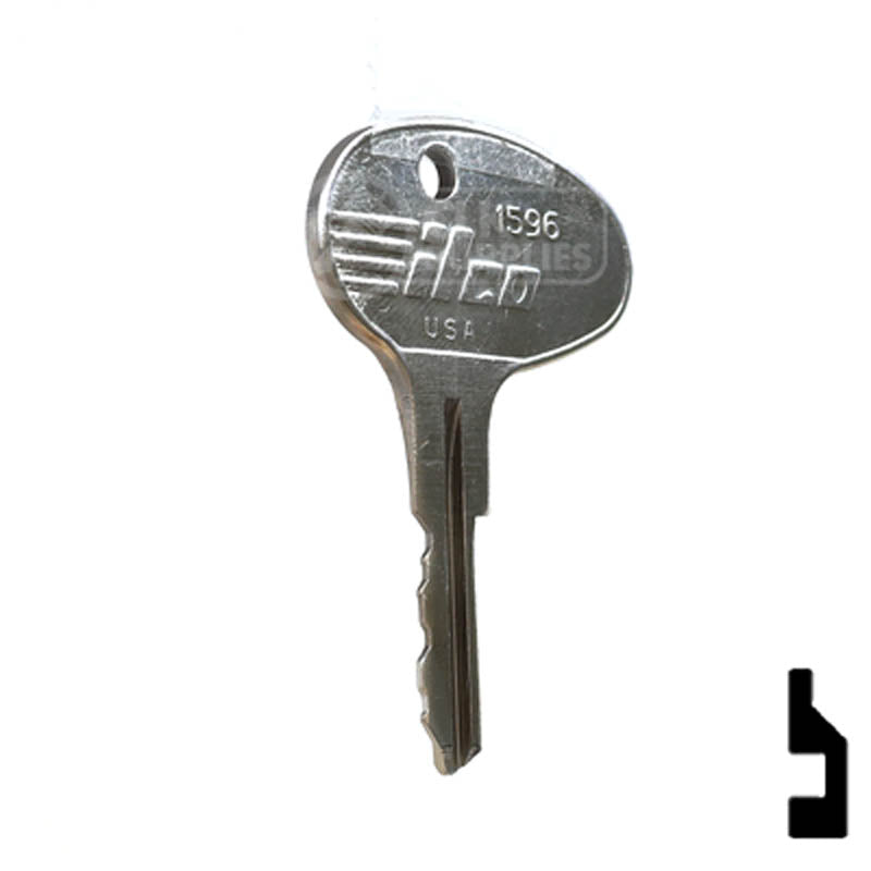1596 Caterpillar, Mitsubishi Lift Key Equipment Key Ilco