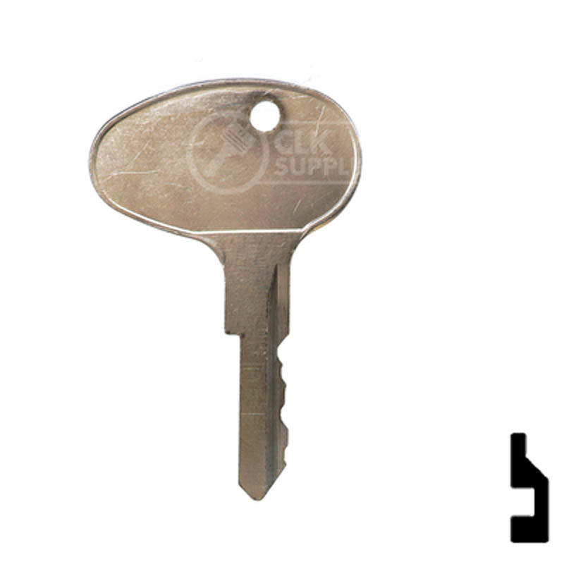 1596 Caterpillar, Mitsubishi Lift Key Equipment Key Ilco
