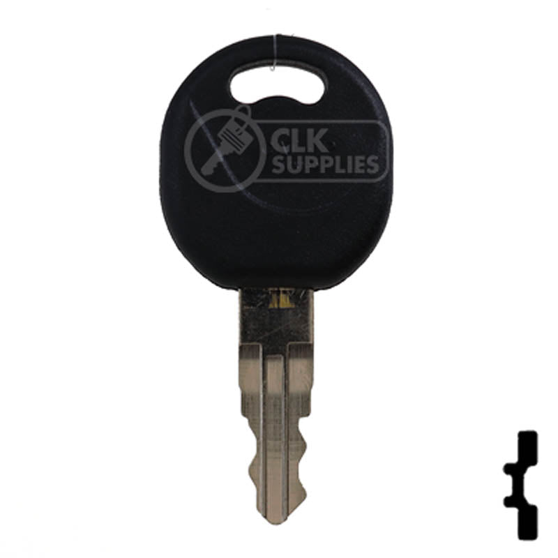 Key Blank | Caterpillar | CAT-1.P1S Equipment Key JMA USA