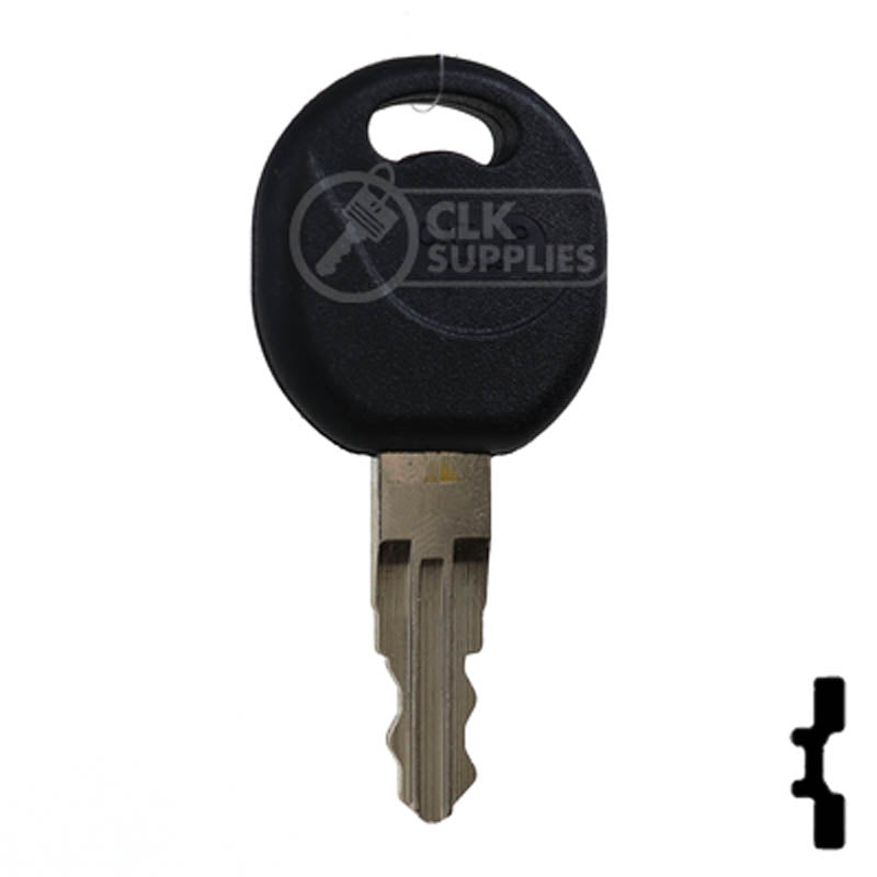 Key Blank | Caterpillar | CAT-1.P1S Equipment Key JMA USA