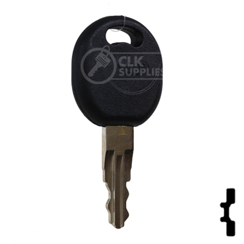 Key Blank | Caterpillar | CAT-1.P1S Equipment Key JMA USA