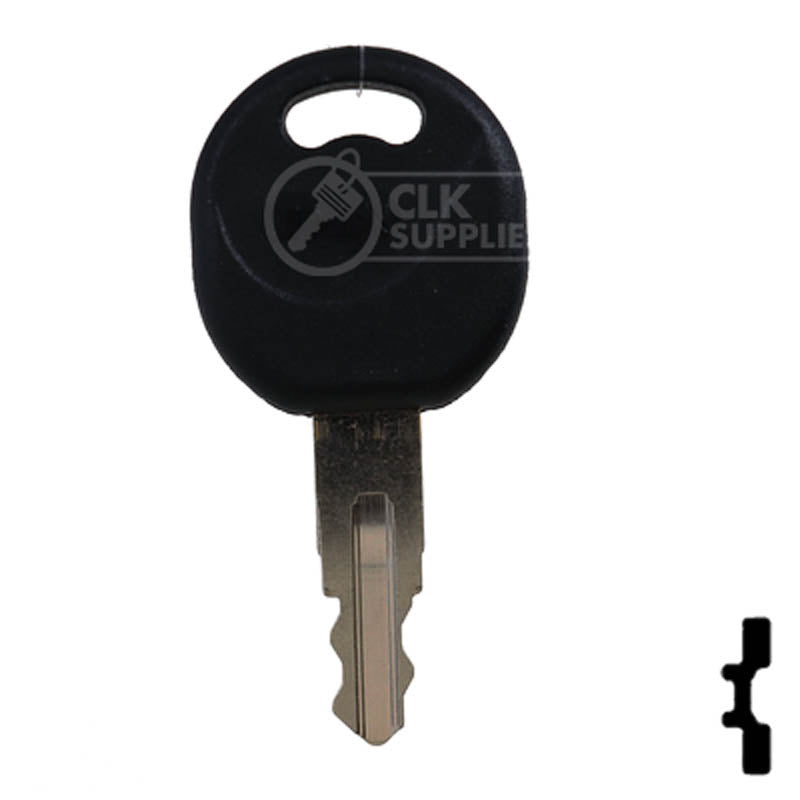 Key Blank | Caterpillar | CAT-1.P1S Equipment Key JMA USA