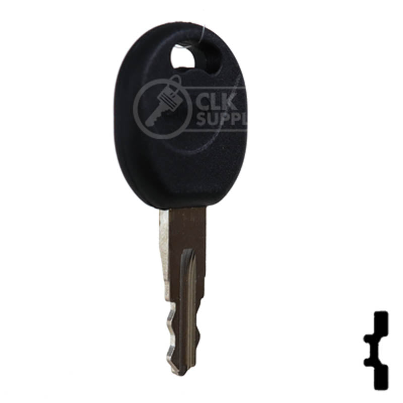 Key Blank | Caterpillar | CAT-1.P1S Equipment Key JMA USA