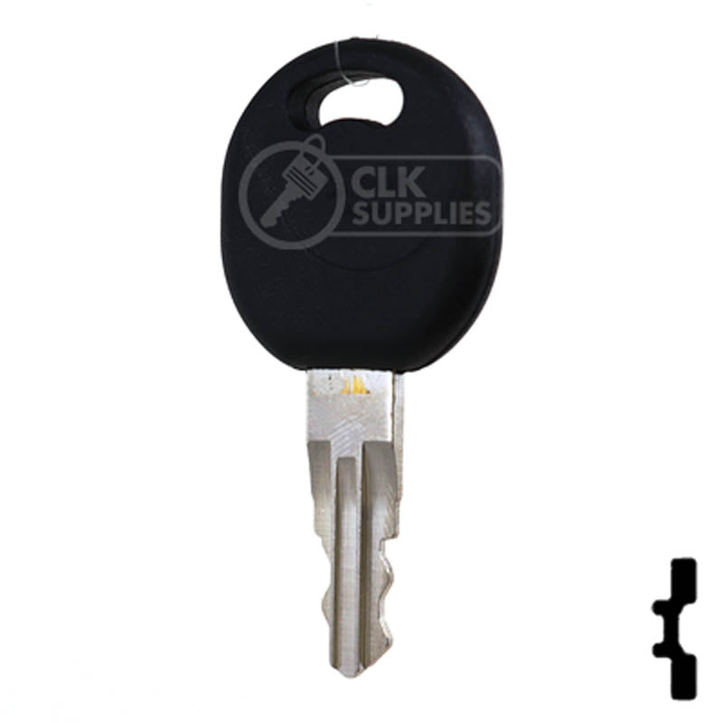 Key Blank | Caterpillar | CAT-1.P1S Equipment Key JMA USA