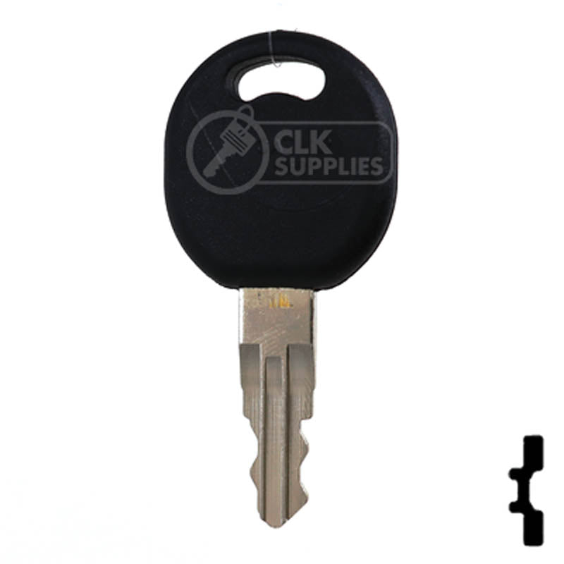 Key Blank | Caterpillar | CAT-1.P1S Equipment Key JMA USA