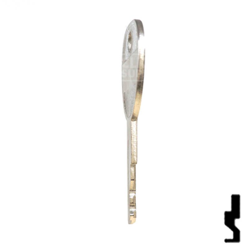 Key Blank | Kioti Tractors | 1694, KT1 Equipment Key Ilco