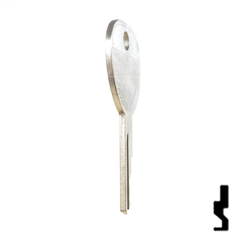 Key Blank | Kioti Tractors | 1694, KT1 Equipment Key Ilco