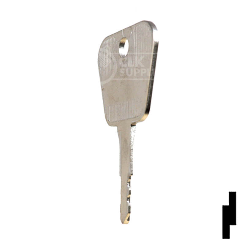 Key Blank | Kioti Tractors | 1695, KT2 Equipment Key Ilco