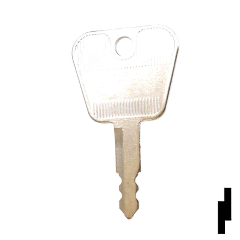 Key Blank | Kioti Tractors | 1695, KT2 Equipment Key Ilco