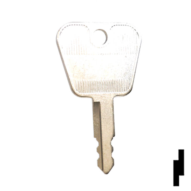 Key Blank | Kioti Tractors | 1695, KT2 Equipment Key Ilco