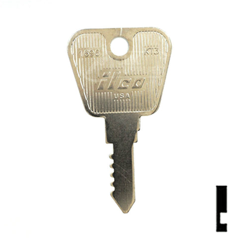 Key Blank | Kioti Tractors | 1696, KT3 Equipment Key Ilco