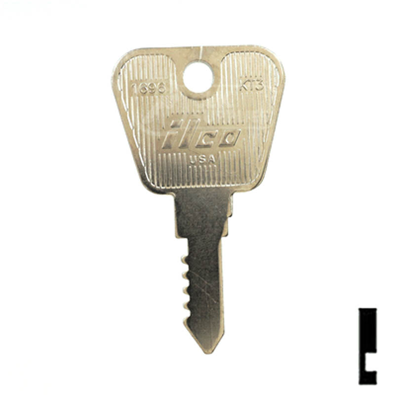 Key Blank | Kioti Tractors | 1696, KT3 Equipment Key Ilco