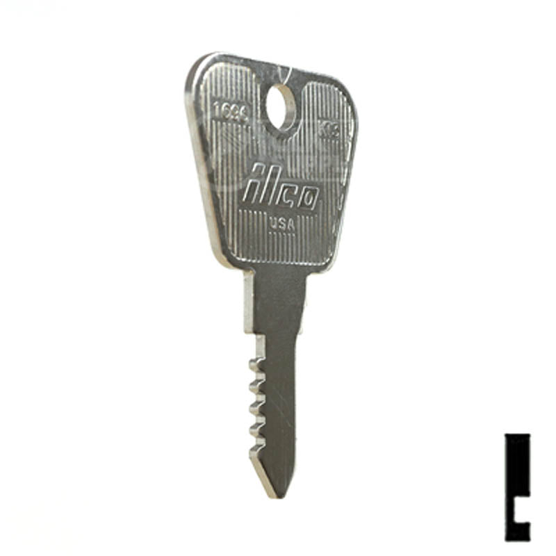Key Blank | Kioti Tractors | 1696, KT3 Equipment Key Ilco