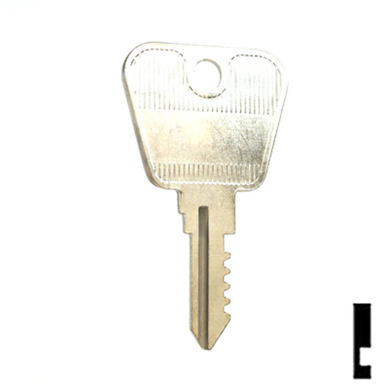 Key Blank | Kioti Tractors | 1696, KT3 Equipment Key Ilco
