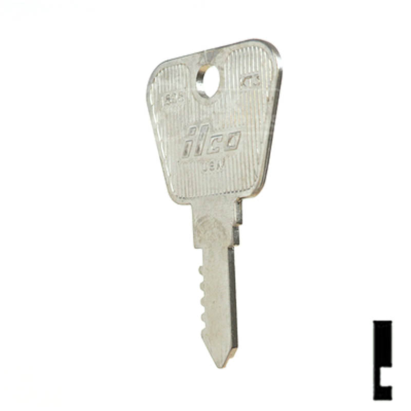 Key Blank | Kioti Tractors | 1696, KT3 Equipment Key Ilco