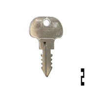 Key Blank | Kubota | KUB-1D Equipment Key JMA USA