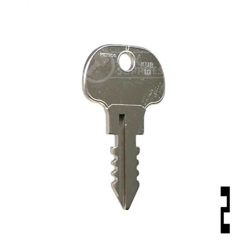 Key Blank | Kubota | KUB-1D Equipment Key JMA USA