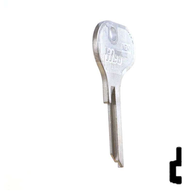NE10 Borgward, Mack Key Equipment Key Ilco