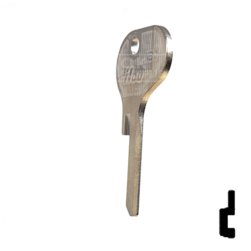 NE10 Borgward, Mack Key Equipment Key Ilco
