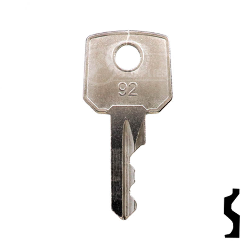 Precut Boom Lift Key | Haulotte | EQ-92 Equipment Key Cosmic Keys