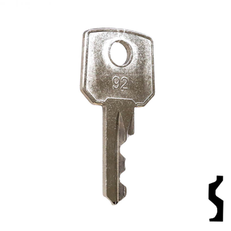 Precut Boom Lift Key | Haulotte | EQ-92 Equipment Key Cosmic Keys