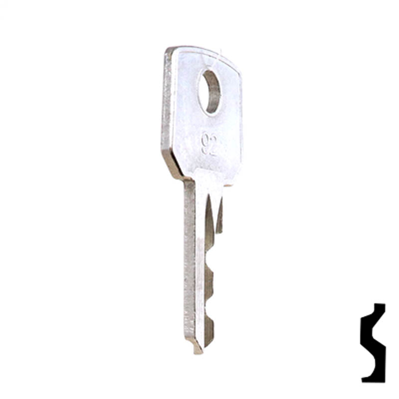 Precut Boom Lift Key | Haulotte | EQ-92 Equipment Key Cosmic Keys