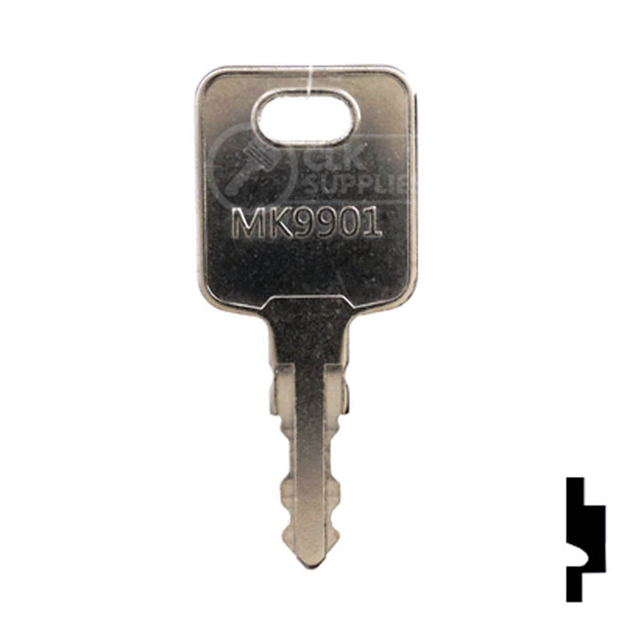 Precut Crane Key | Manitowoc, RV Motorhome| EQ-87 Equipment Key Cosmic Keys