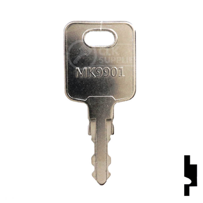 Precut Crane Key | Manitowoc, RV Motorhome| EQ-87 Equipment Key Cosmic Keys