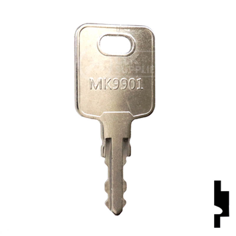 Precut Crane Key | Manitowoc, RV Motorhome| EQ-87 Equipment Key Cosmic Keys